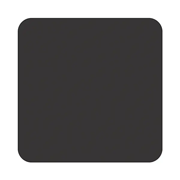 22242 - 4" BLACK SQUARE PULPBOARD COASTERS