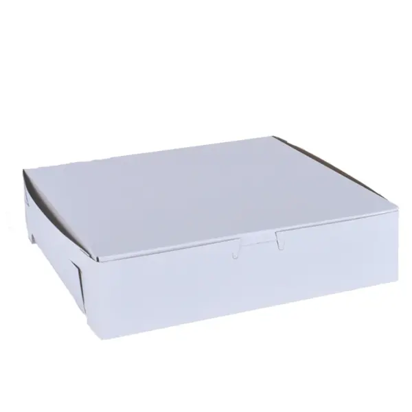 21192 - WHITE CAKE BOX 9x9x2.5