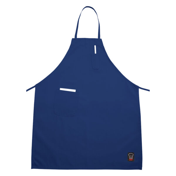 64014 - BLUE BIB APRON