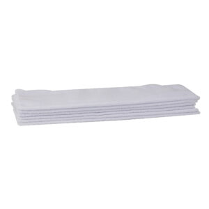 64096 - 16x16 MICROFIBER WHITE TOWELS