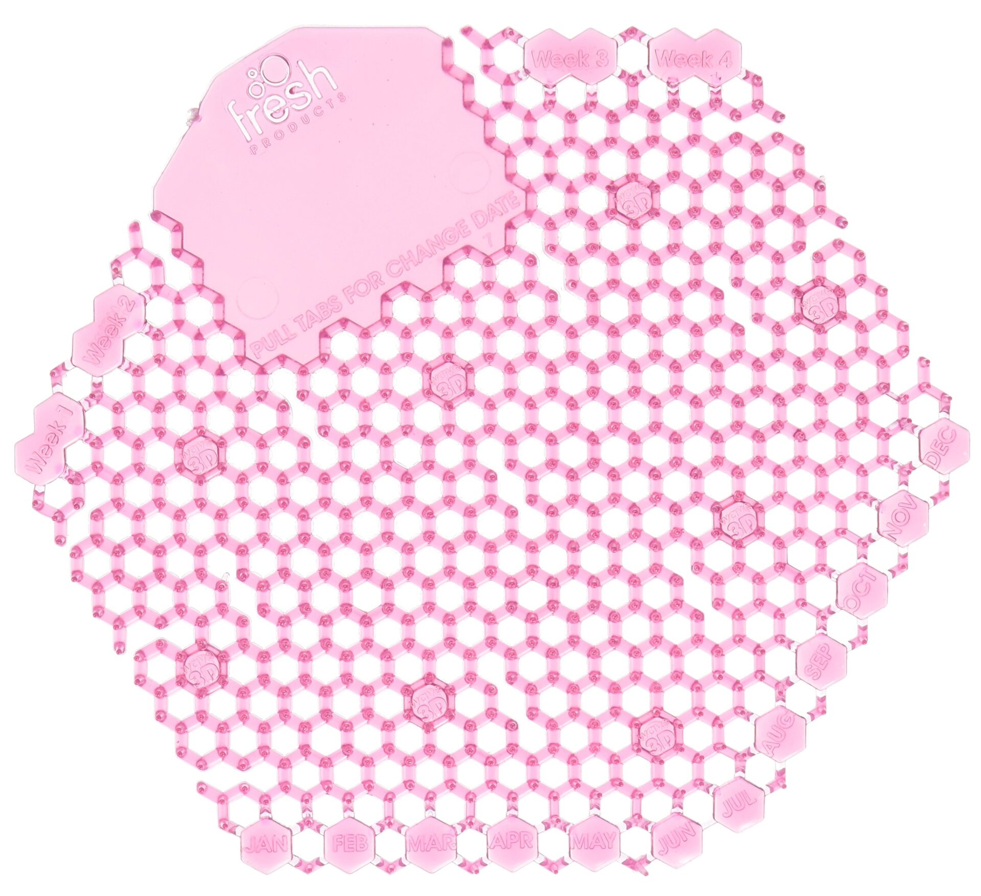 19198 Urinal Screens 3D Apple Johnnies Restaurant and Hotel