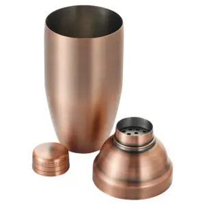 46448 - 3pc SHAKER SET COPPER FINISH