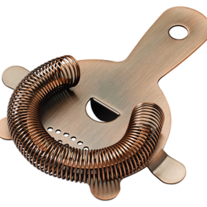 46442 - 4-PRONG BAR STRAINER COPPER FINISH