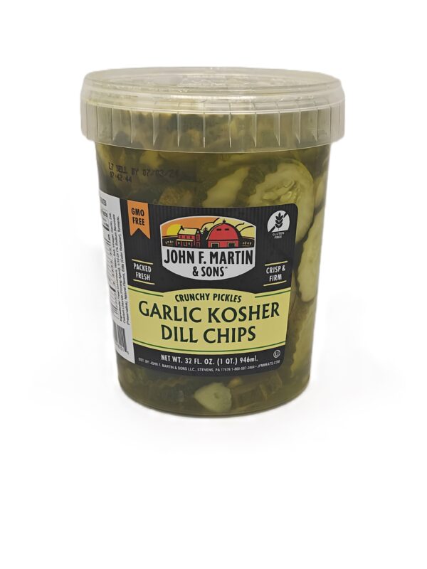 70222 - GARLIC KOSHER DILL PICKLE CHIPS