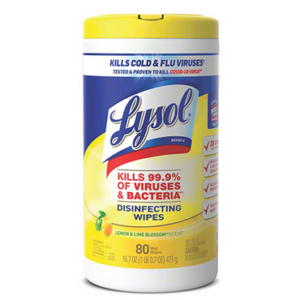 22598 - LEMON BLOSSOM LYSOL DISINFECTING WIPES