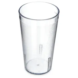 44470 - 12oz CLEAR PEBBLED TUMBLER