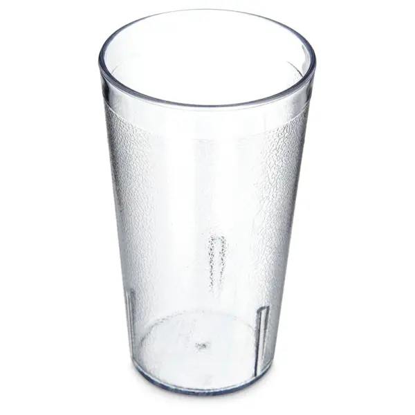 44470 - 12oz CLEAR PEBBLED TUMBLER