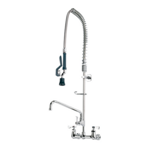 51432 - PRE-RINSE 8" WALL MOUNT W/FAUCET