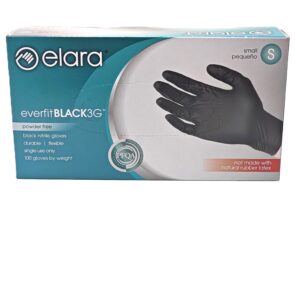 28122 - SMALL BLACK NITRILE GLOVES