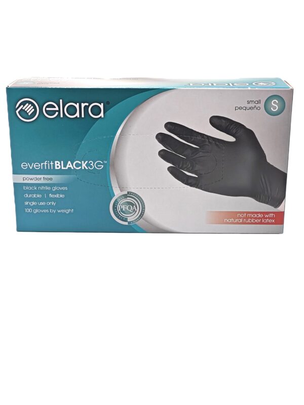 28122 - SMALL BLACK NITRILE GLOVES