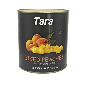 3986 - DICED PEACHES IN JUICE