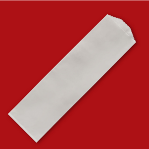 25104 - 2.75"X10" WHITE PAPER SILVERWARE BAGS