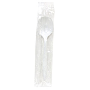 24768 - INDIVIDUALLY WRAPPED PLASTIC SOUP SPOONS