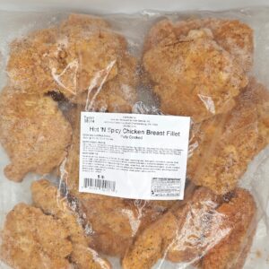 79176 - HOT N SPICY BREADED CHICKEN BREAST FILLETS
