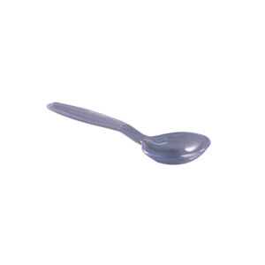 24758 - HEAVY CLEAR PLASTIC SOUP SPOONS