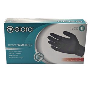 28126 - LARGE BLACK NITRILE GLOVES