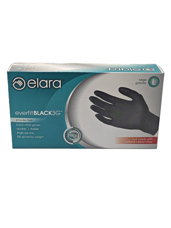 28127 - LARGE BLACK NITRILE GLOVES