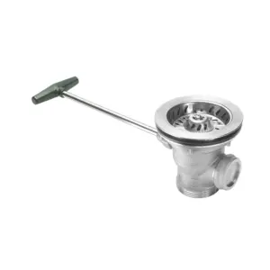 51452 - TWIST HANDLE WASTE VALVE - 3.5" SINK OPENING