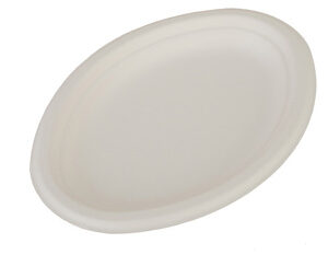 21832 - 10.25"x7.75" MOLDED FIBER PLATTER