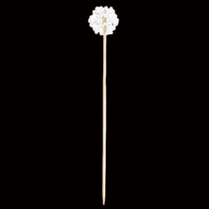 26032 - 4.5" SNOWFLAKE BAMBOO PICKS