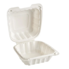 24642 - POLYPRO 6x6x3 HINGED SANDWICH CONTAINERS - Image 2