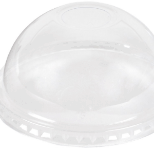 20220 - PET CUP DOME LIDS W/HOLE