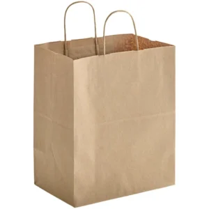 21088 - 65# BROWN SHOPPING BAG W/HANDLE