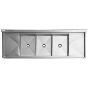 51768 - 3 COMP SINK 90" X 24"