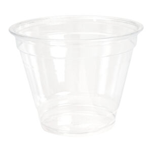 20222 - 9OZ SQUAT PET CLEAR CUPS